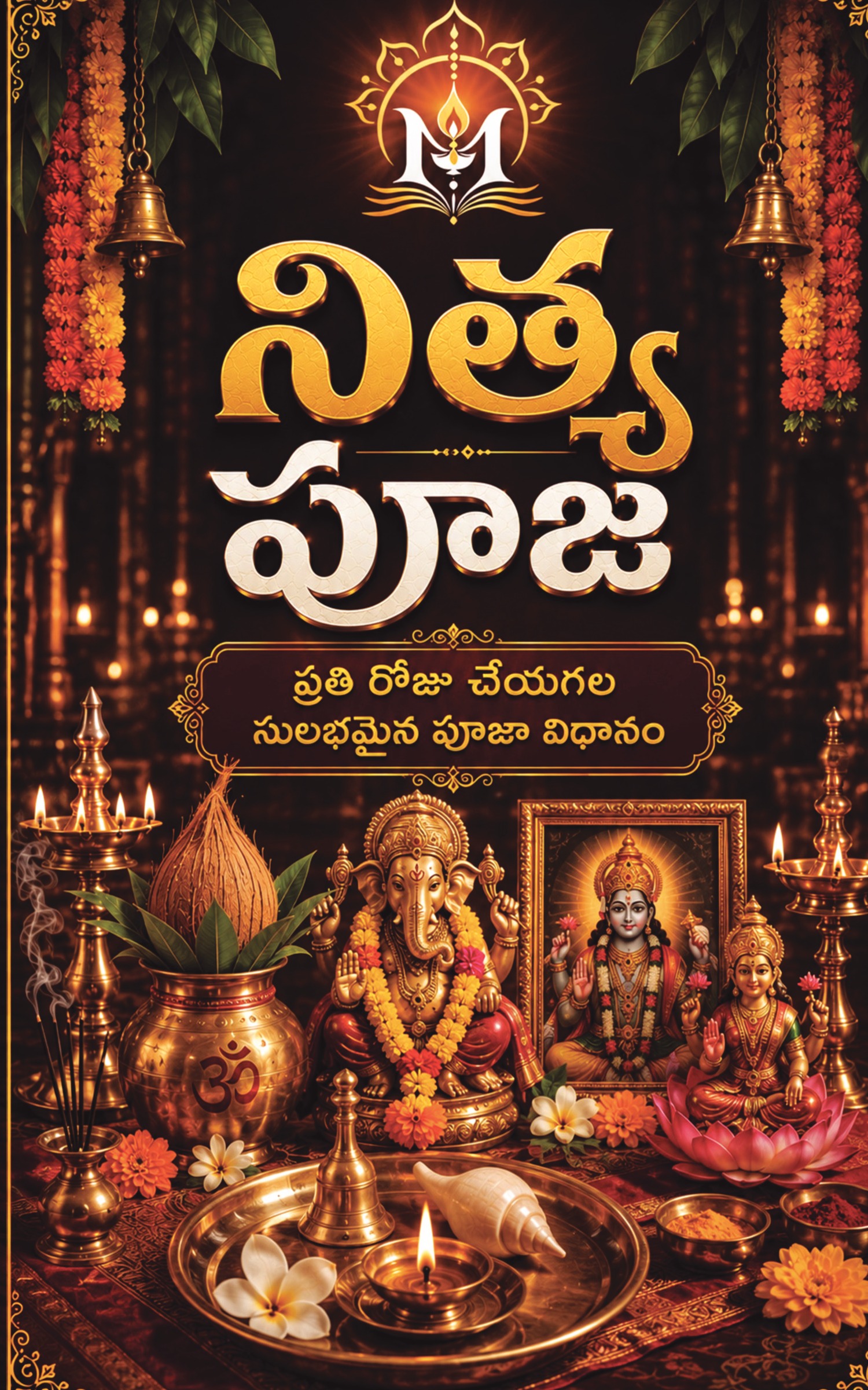 నిత్య పూజ తెలుగు పుస్తకం ముఖచిత్రం